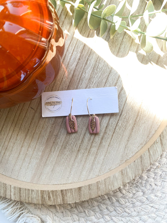 Pumpkin with Gold Leaf Hoop