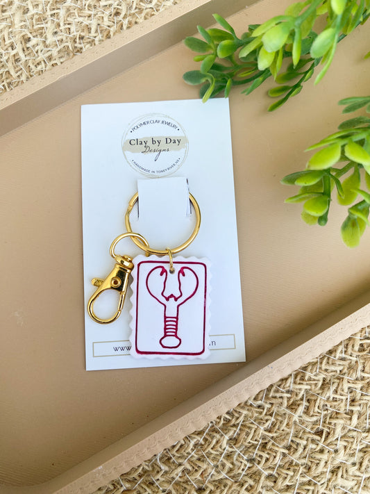 Lobster Keychain