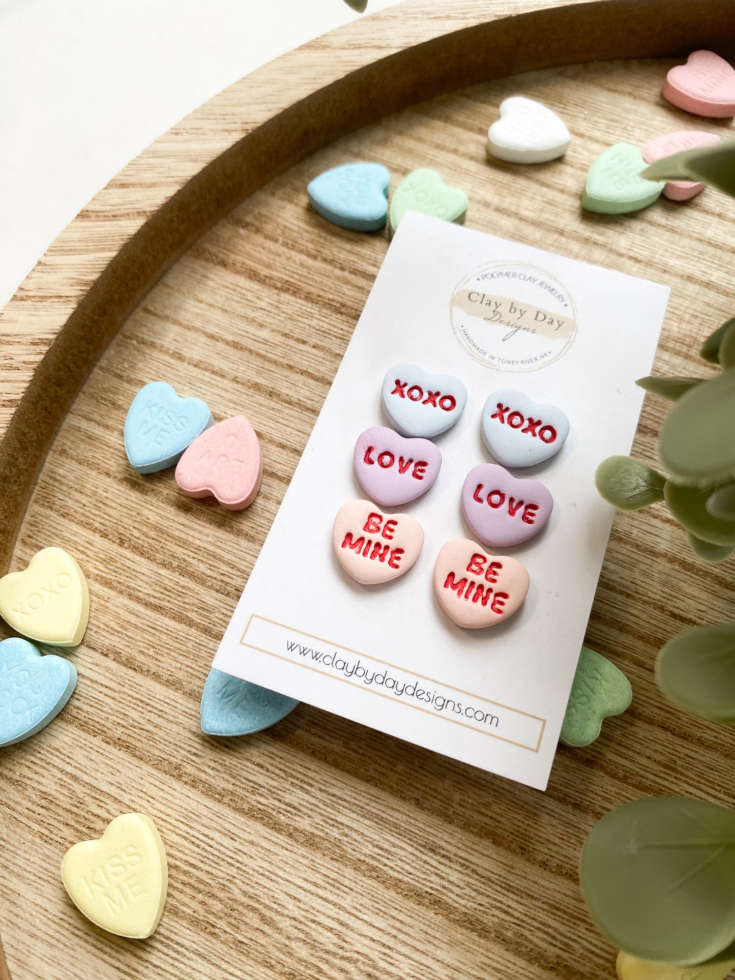 Chit Chat Heart Studs