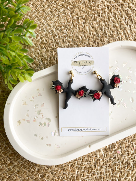 Floral Dragon Dangle