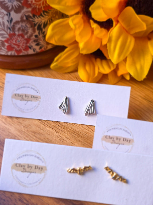 Gold Spooky Studs