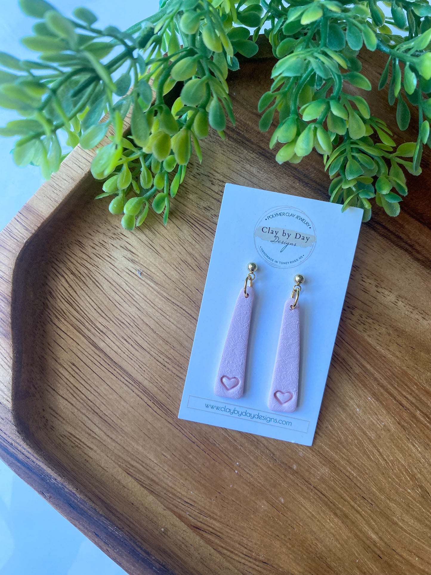 Light Pink Heart Dangle