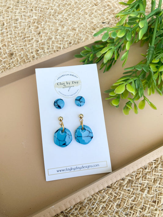 Stud & Dangle Matching Duo