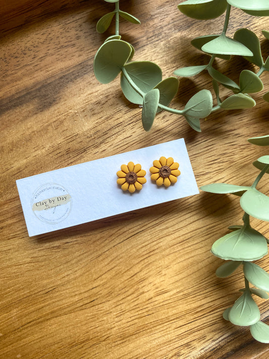 Sunflower Studs