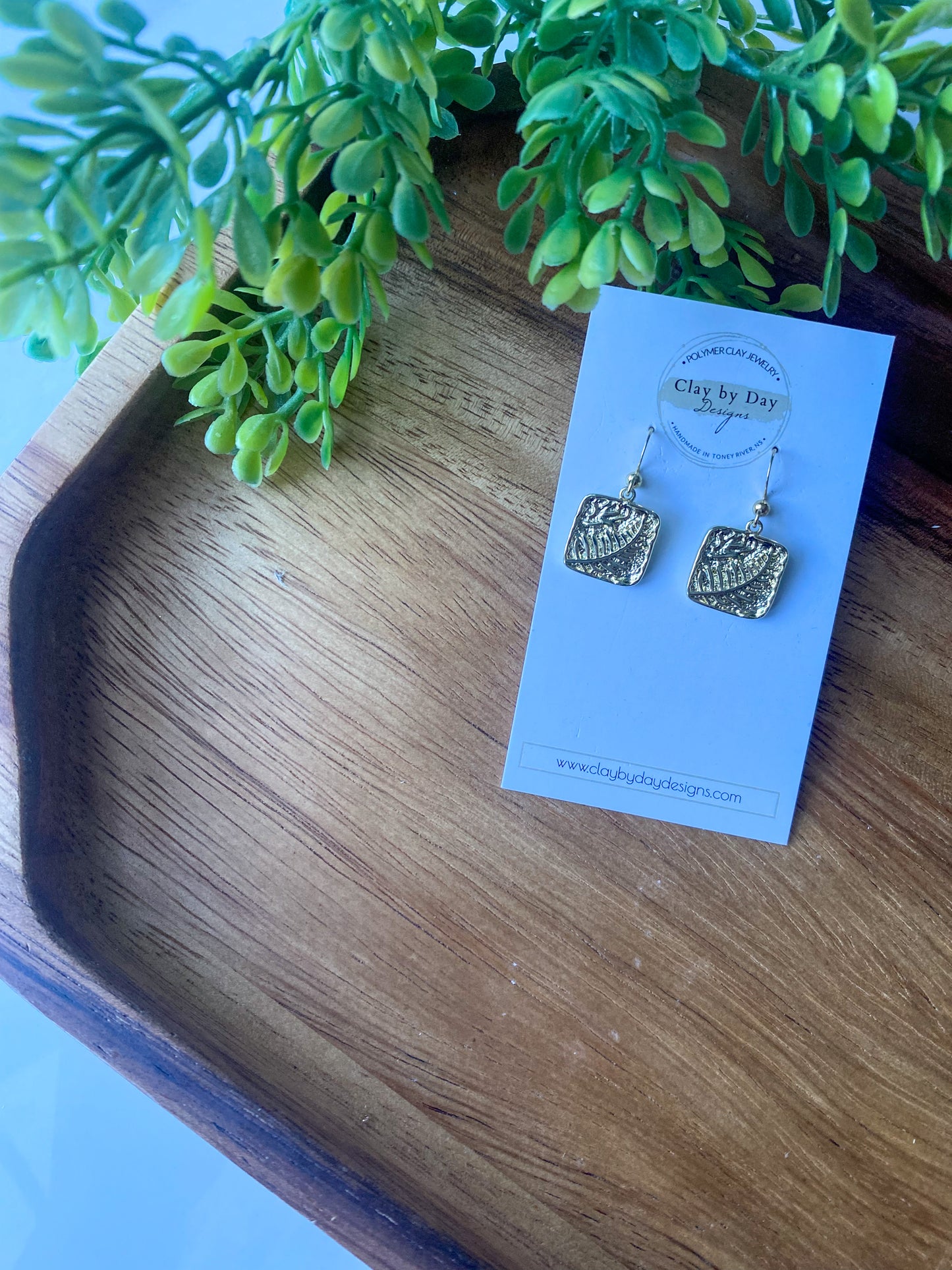 Gold Plated Leaf Charm