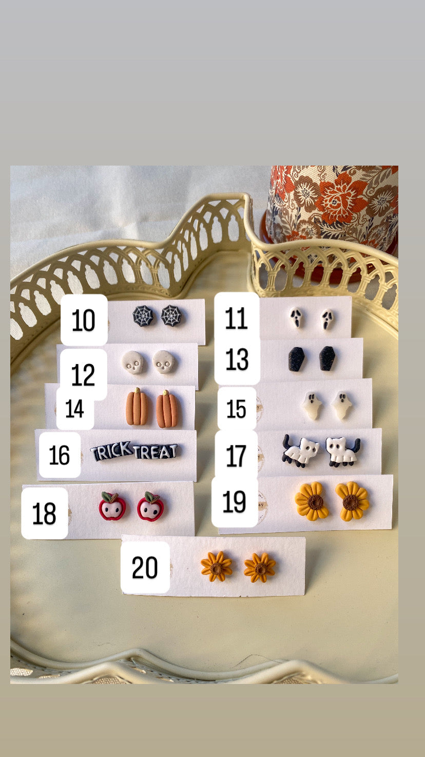 Assorted Autumn Studs