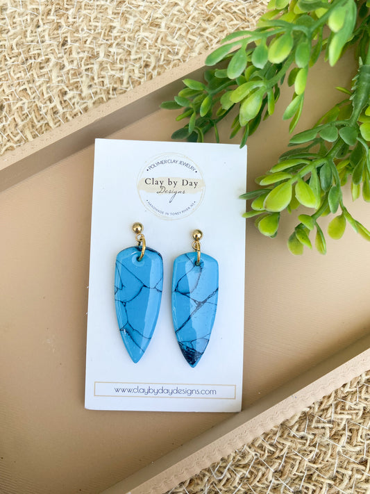 Turquoise Dagger Dangle