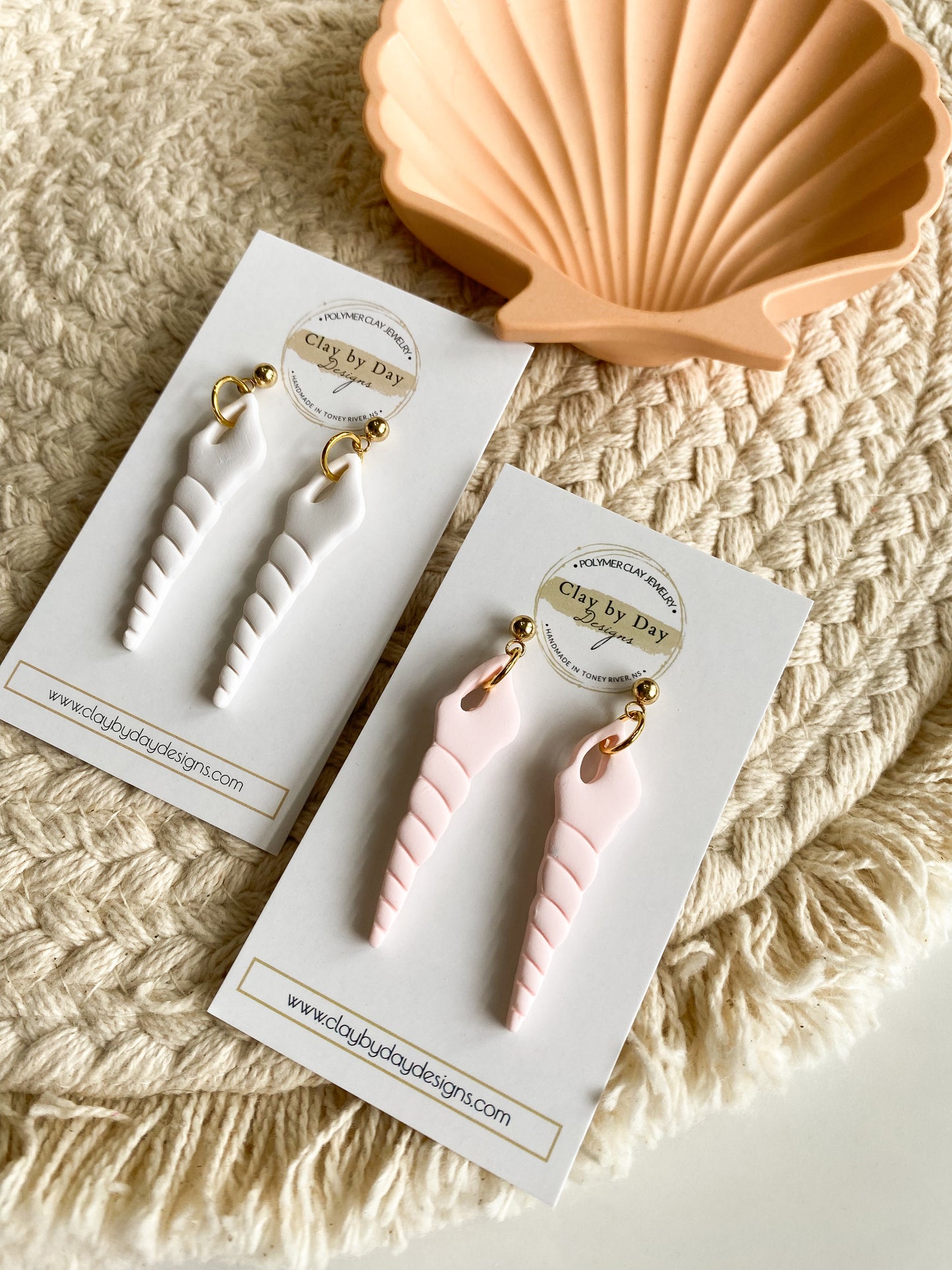 Spiral Shell Dangle