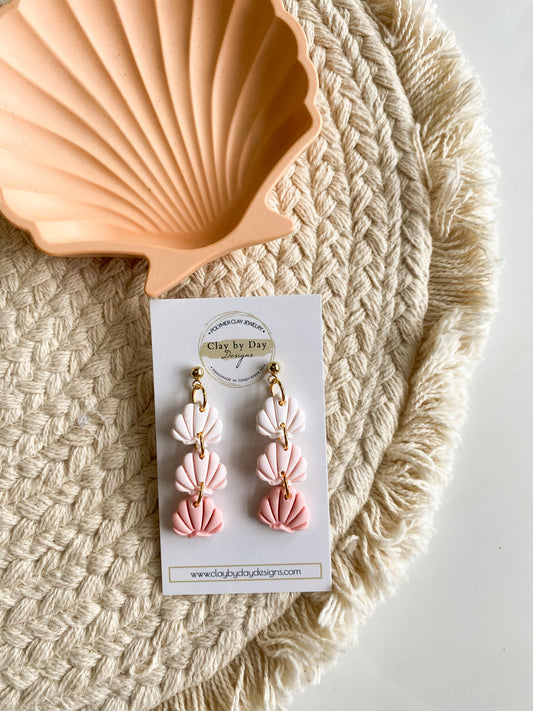 Ombré seashell - pink