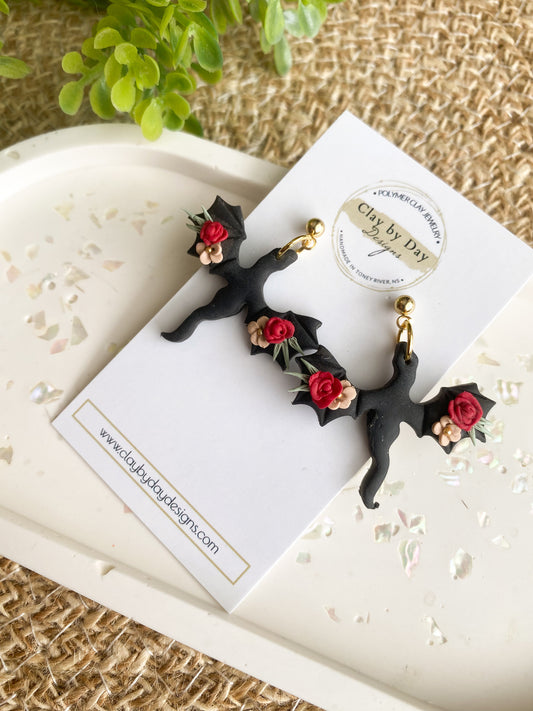 Floral Dragon Dangle