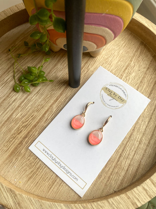 Opal French Hoop
