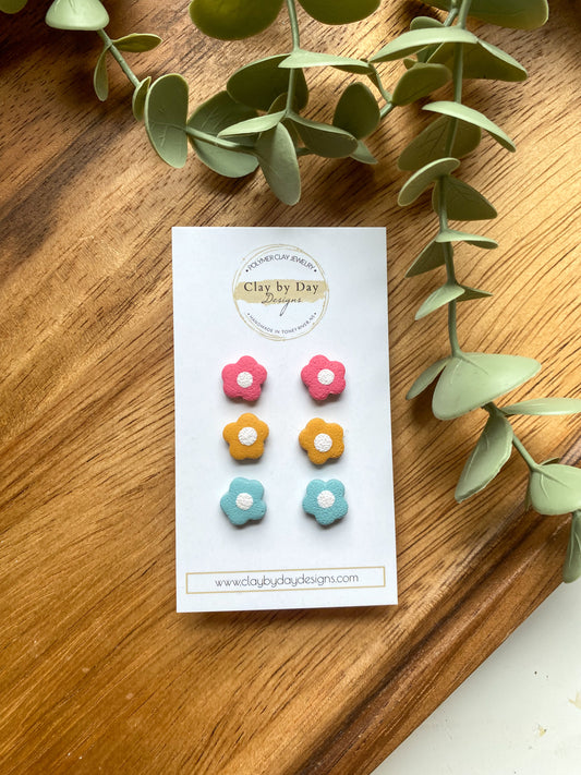 Bright Flower Studs