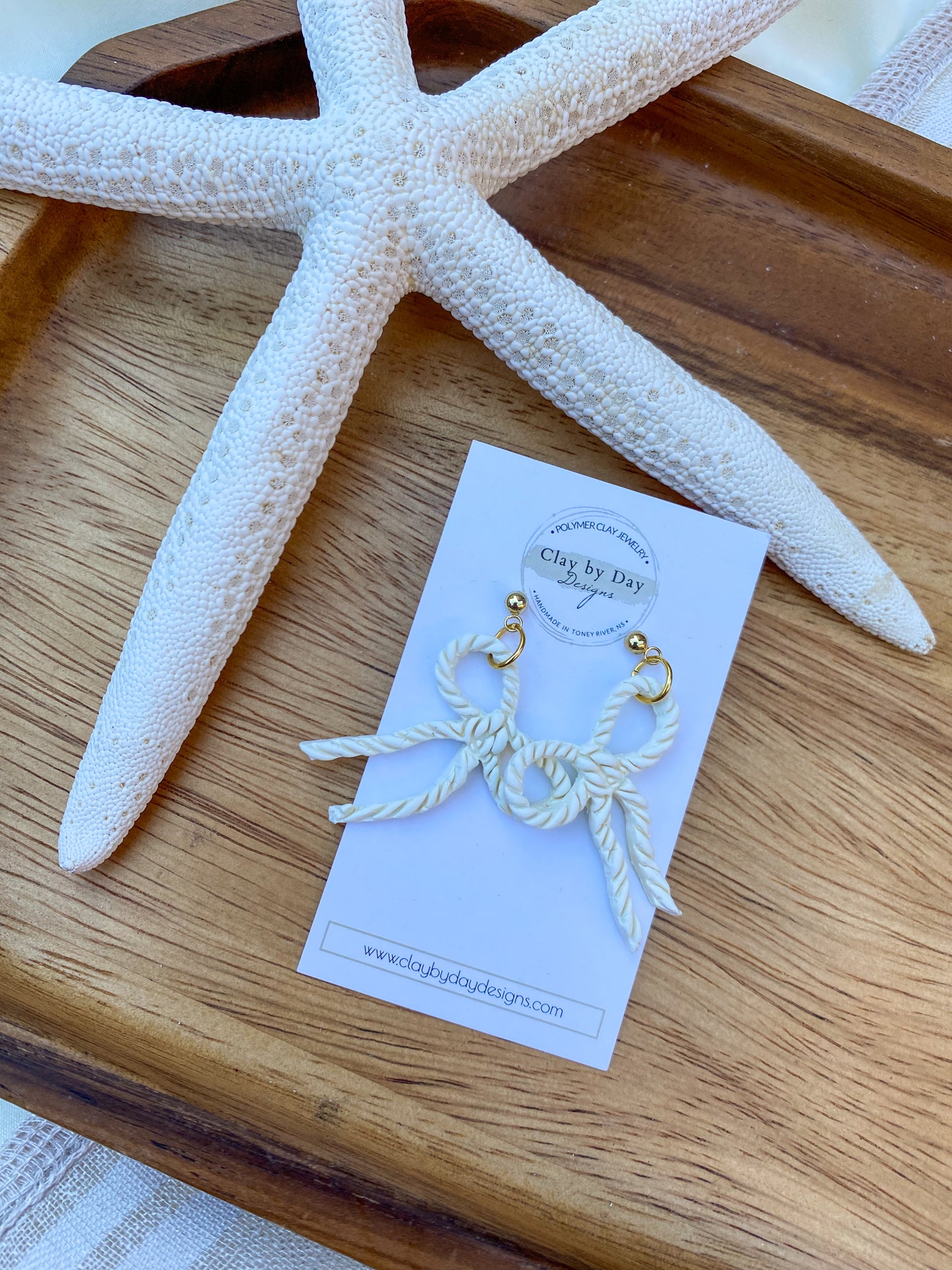 Nautical Bow - butter yellow