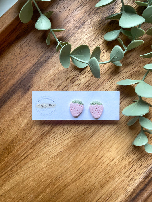 Pink Strawberry Stud