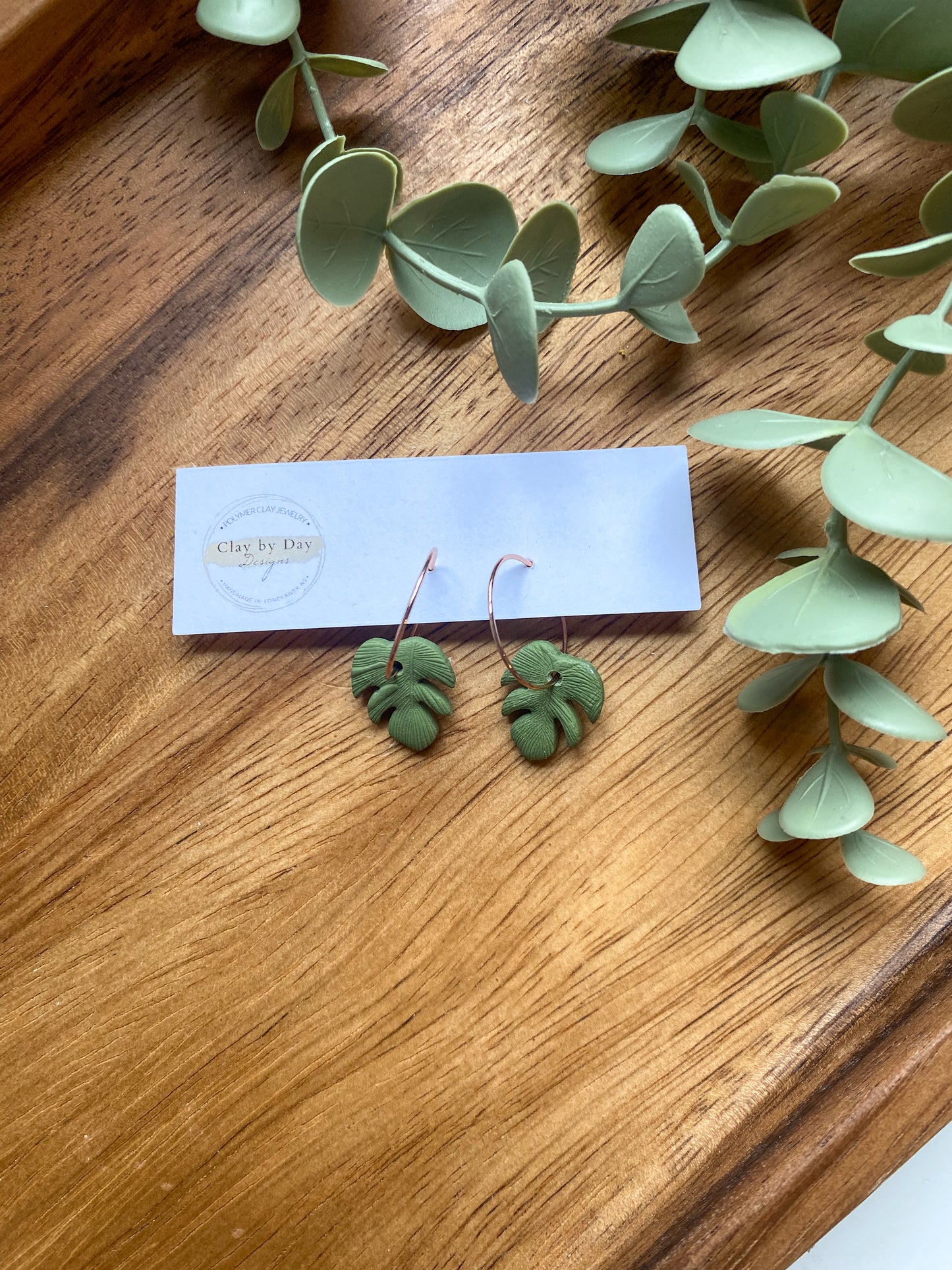 Monstera Hoops