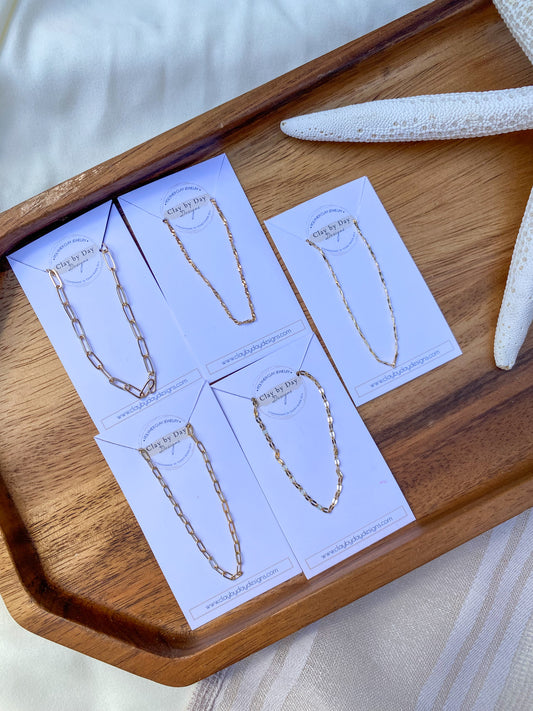 Simple Gold Plated Necklaces