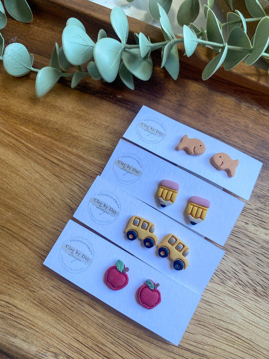 Teacher Themed Studs
