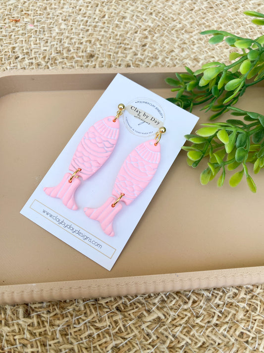 Pink Fish Dangle
