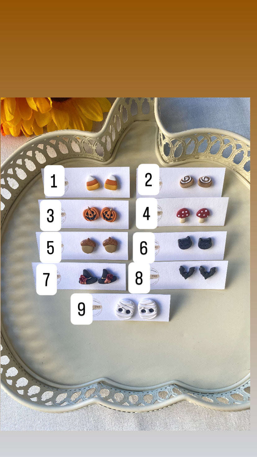 Assorted Autumn Studs