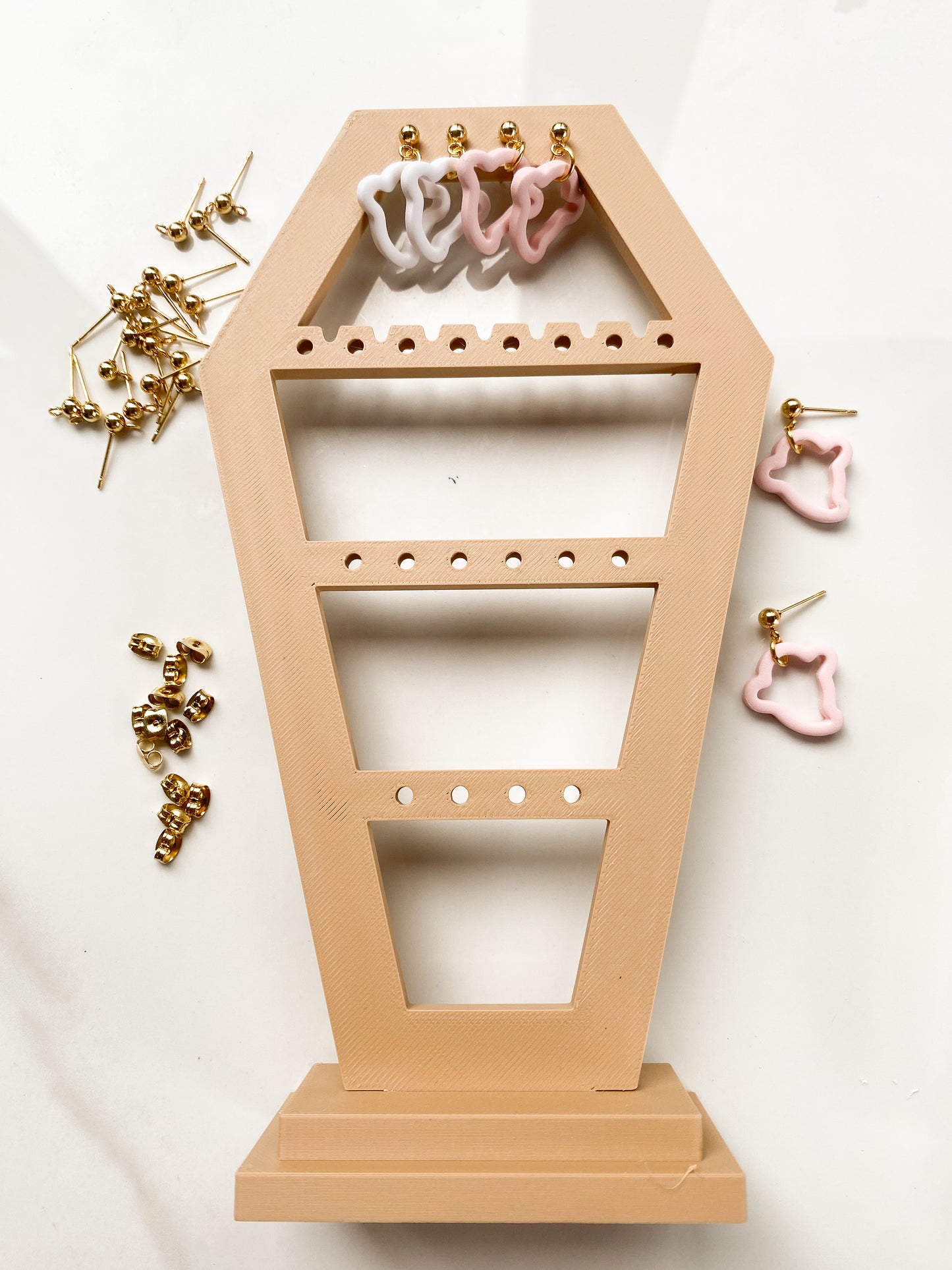 Coffin Earring Holder/Stand