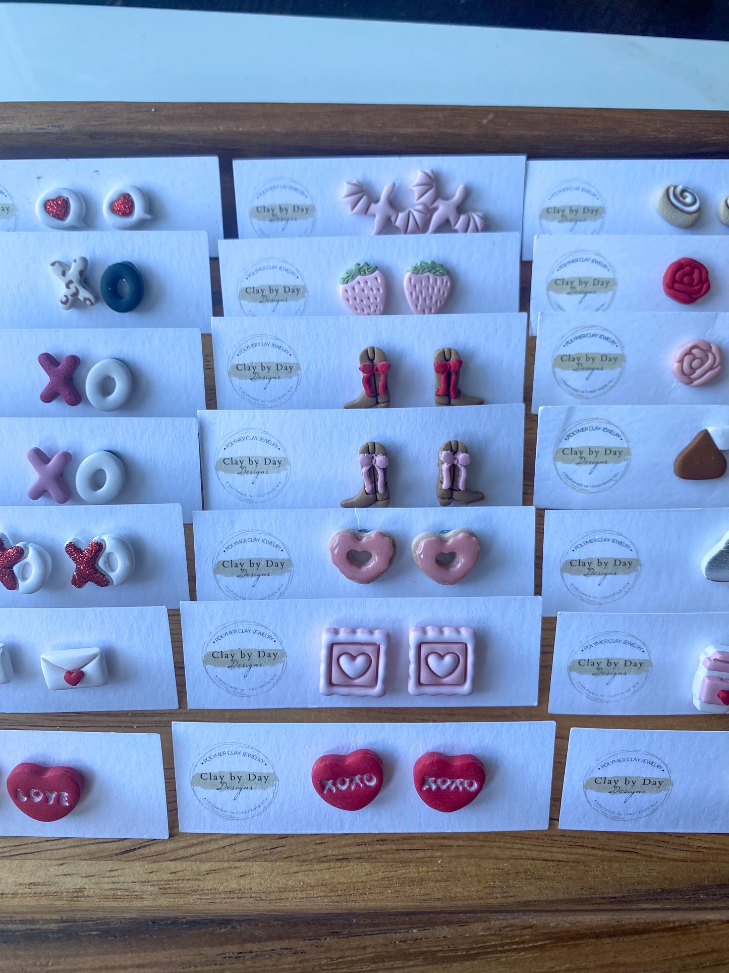 Valentine Studs