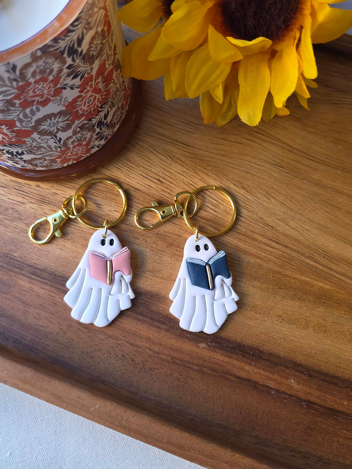 Ghost Reading Keychain