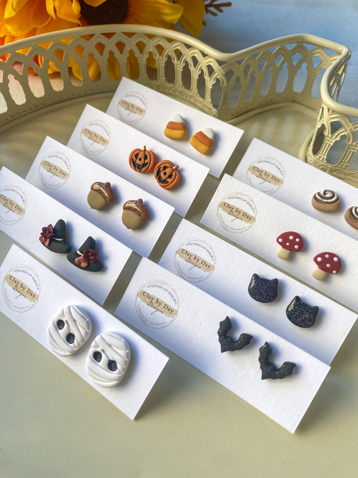 Assorted Autumn Studs