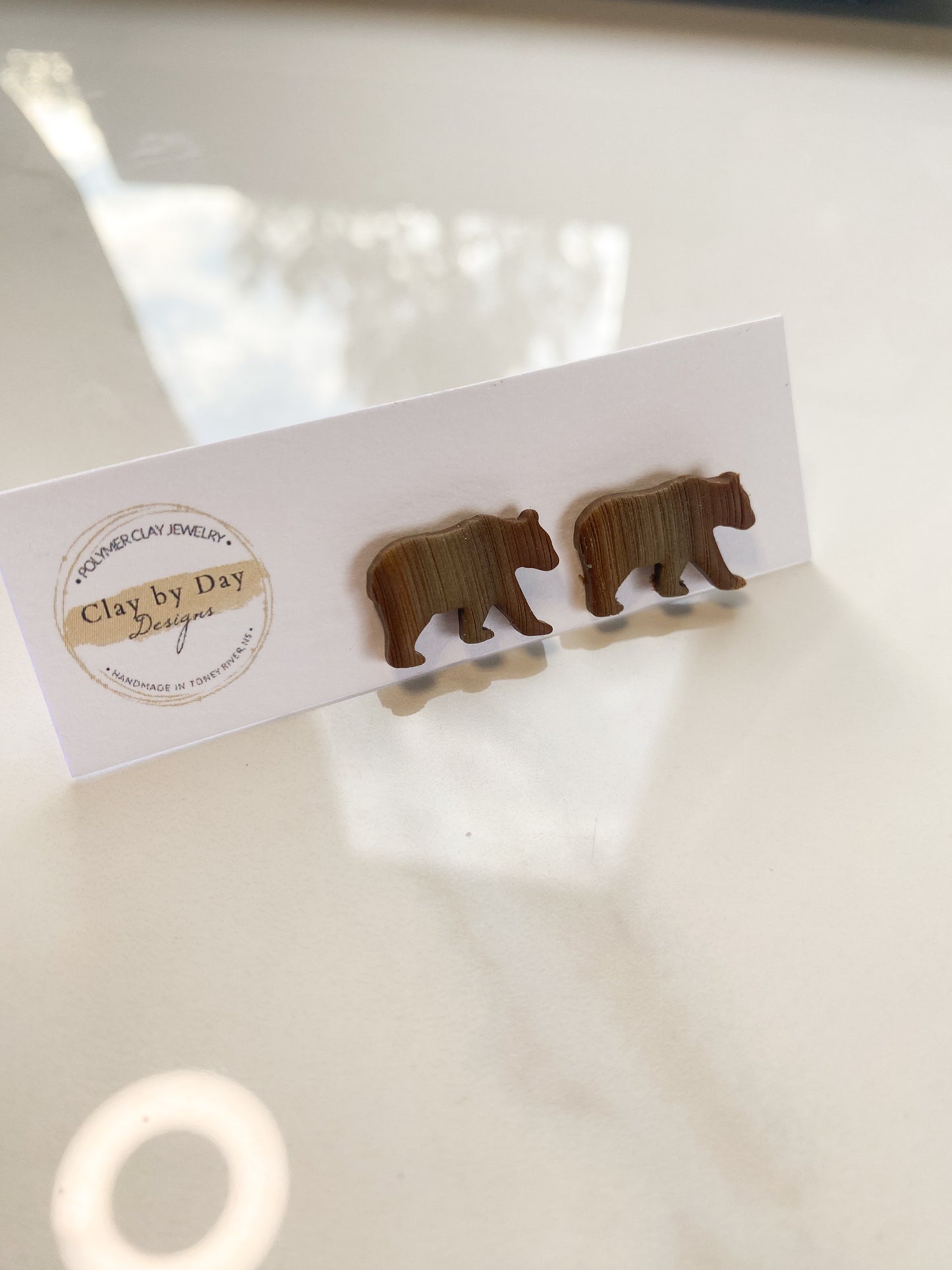 Brown Bear, Brown Bear What Do You See? Stud Earring