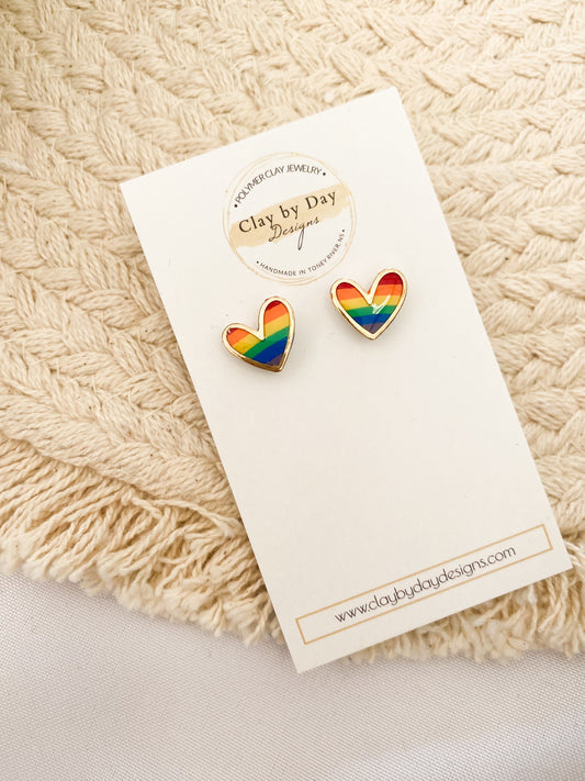 Pride Hearts-Rainbow