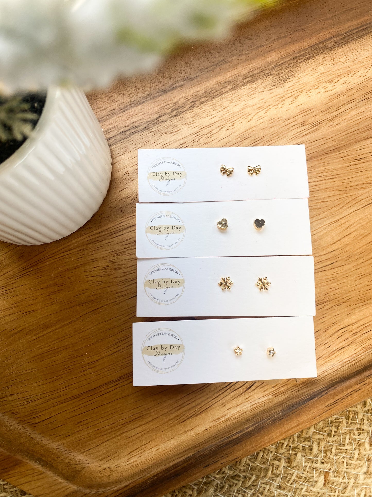 Gold Plated Mini Studs