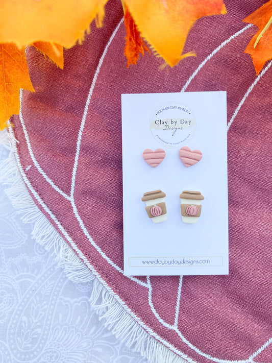 Pumpkin Spice Coffee/Latte Stud Pack