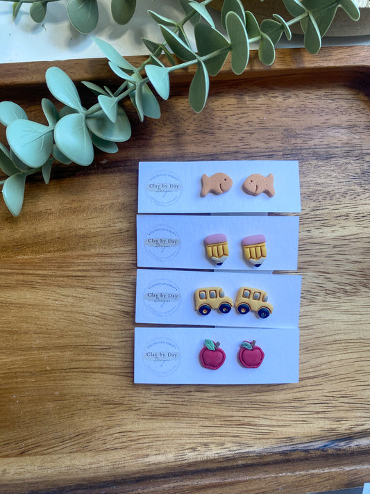 Teacher Themed Studs