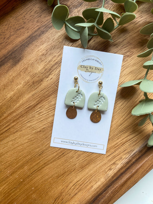 Green Botanical Dangle