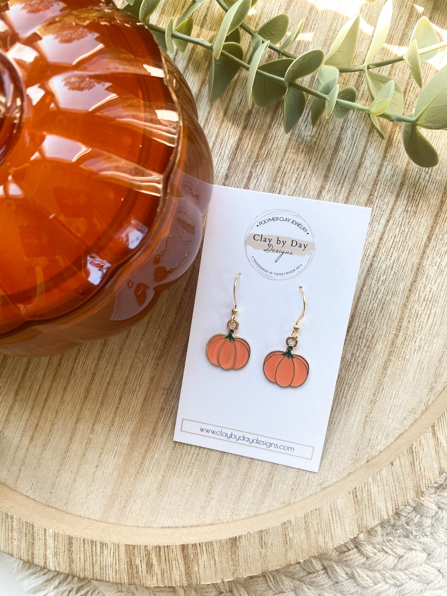 Enamel Pumpkin