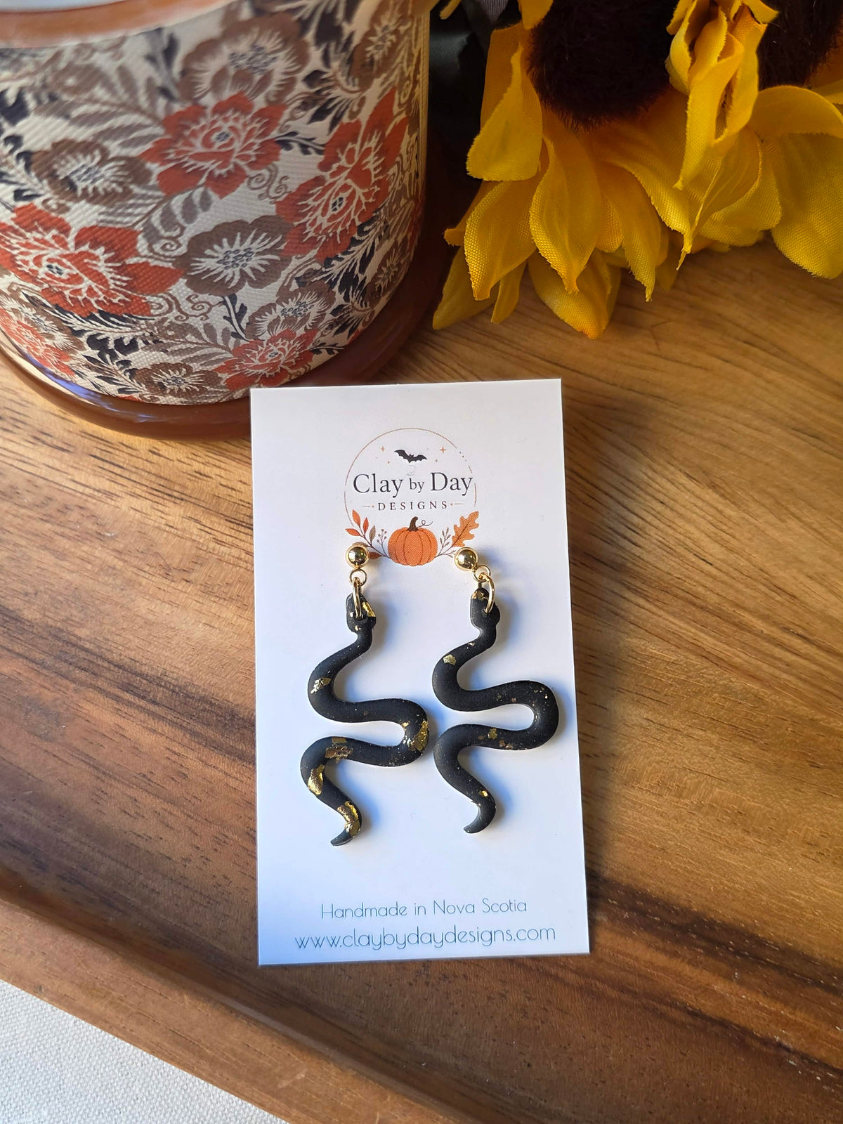 Black & Gold Snake