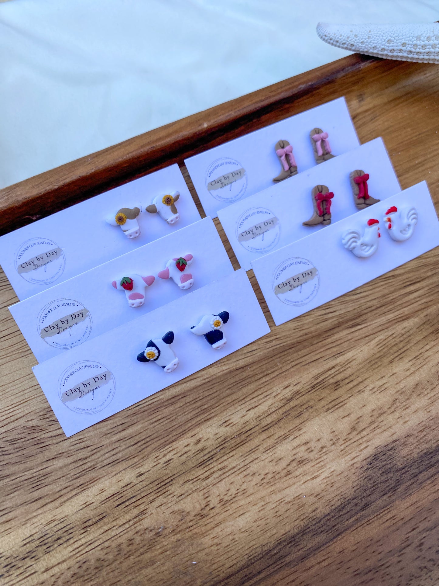 Western Single Stud Earrings