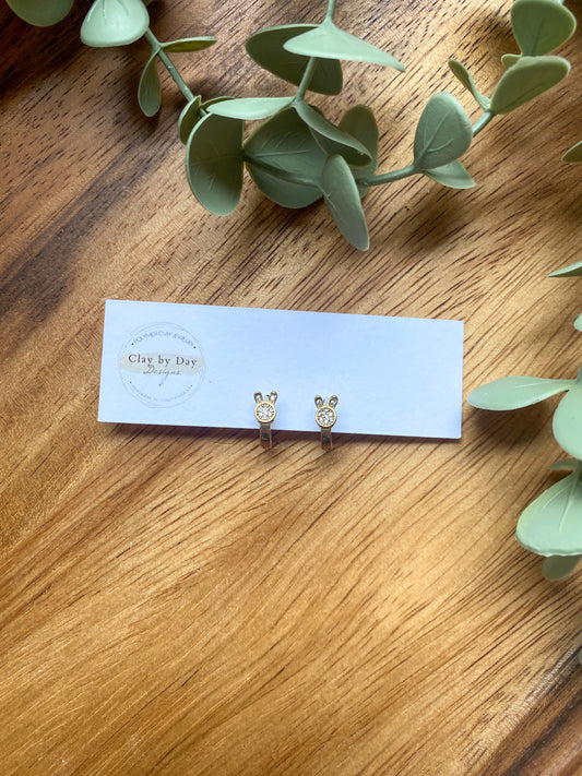 Bunny Huggie (brass)