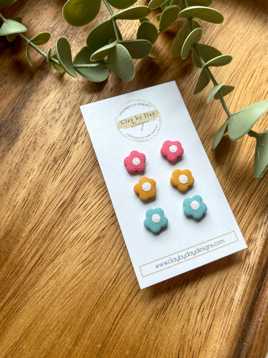 Bright Flower Studs